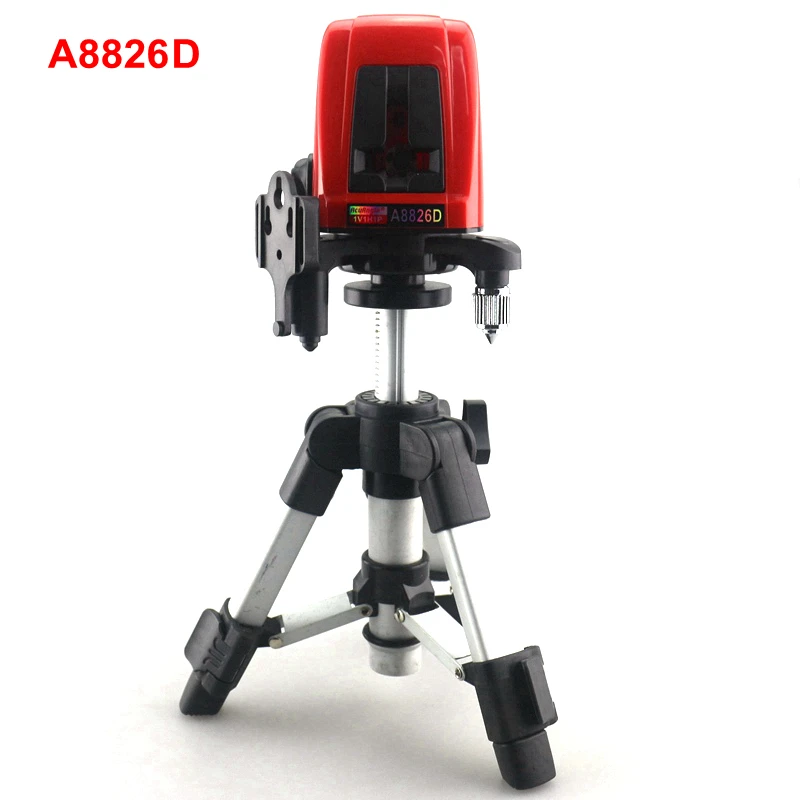 Лазерный уровень ACUANGLE A8826D перекрестный 635 нм красный 2 линии + штатив AT280