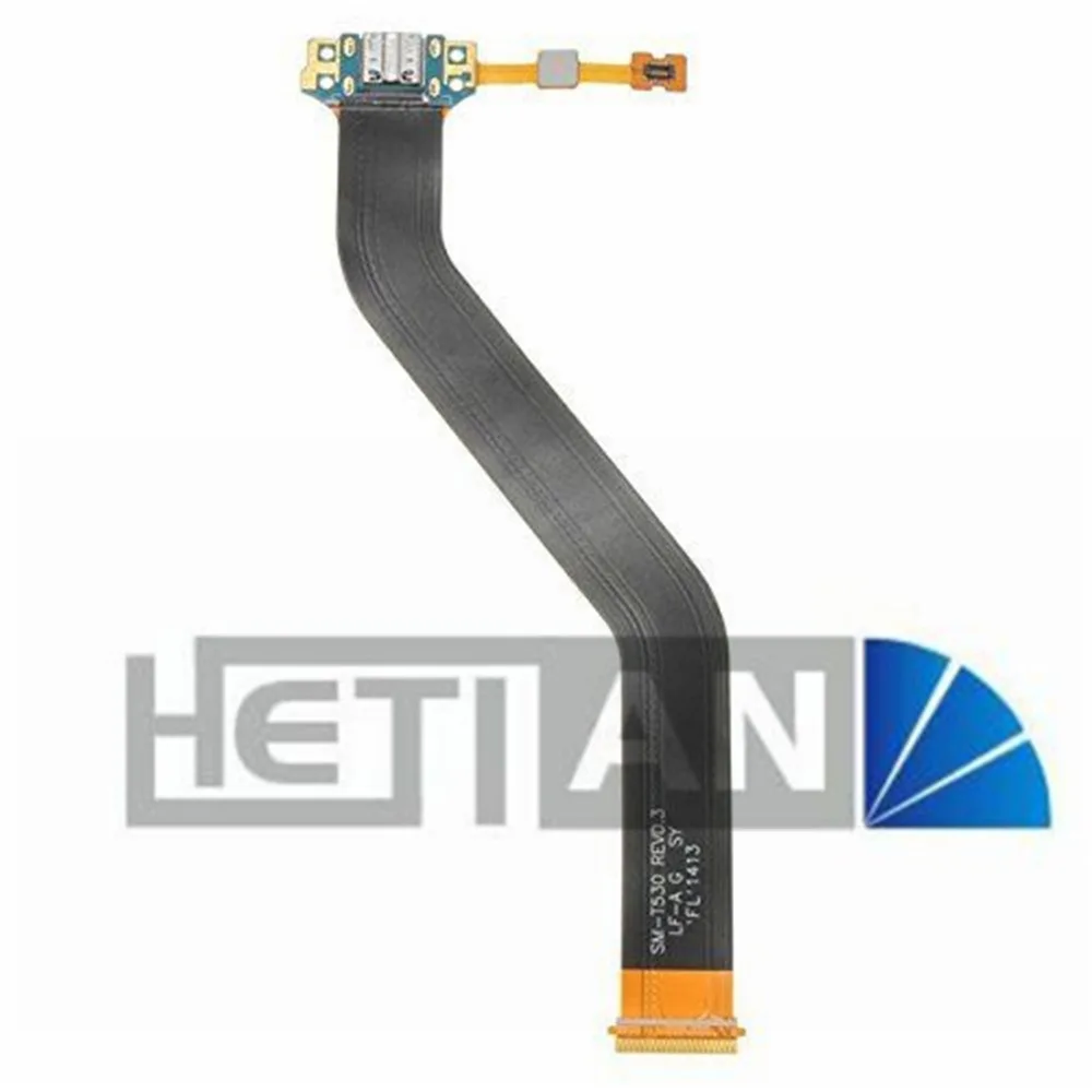 10 шт. OEM T530 замена гибкого кабеля зарядного порта для Samsung Galaxy Tab 4 1 SM (WiFi) USB разъем