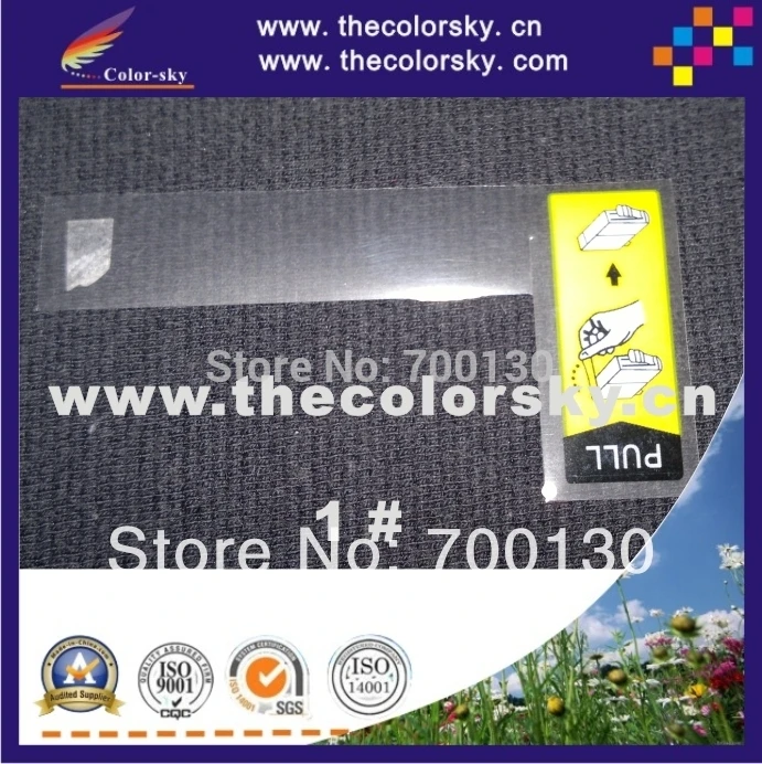 (ACC YT7) Желтая этикетка воздуховода пленка для Epson Canon Lexmark Kodak чернильный картридж