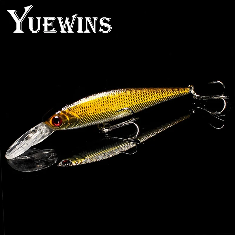 Yuewins плавающие рыболовные приманки высота каблука 10 см 10g жесткая искусственная
