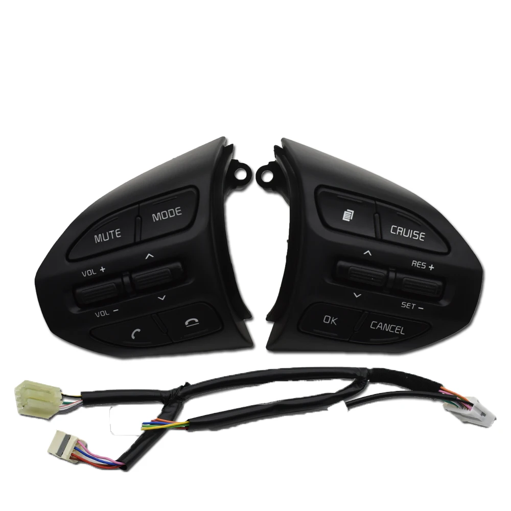 Кнопка рулевого колеса для KIA K2 RIO RIO X линейный переключатель для Bluetooth телефона круиз контроль громкости переключатели