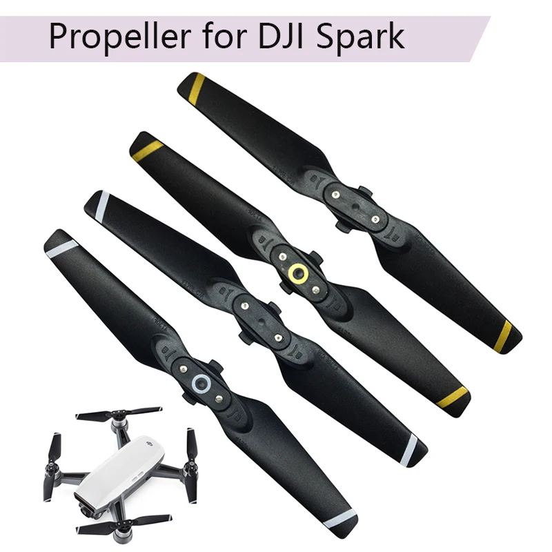 

Propeller Parts 4730F Quick Release Propeller for DJI Spark Camera Drone Replacement Props Folding Blade 4730 CW CCW