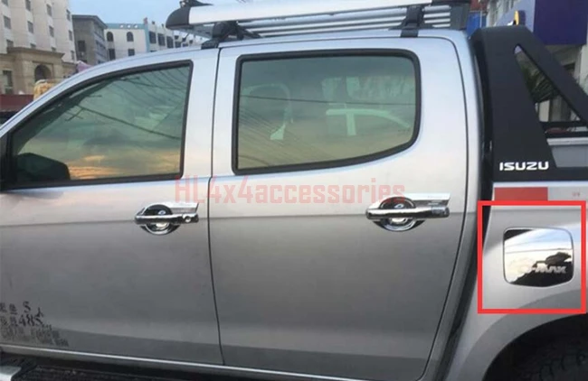 Крышка для топливного бака ISUZU D MAX 12 17 gas chrome Styling 4WD PICK UP DMAX аксессуары 4x4|dmax