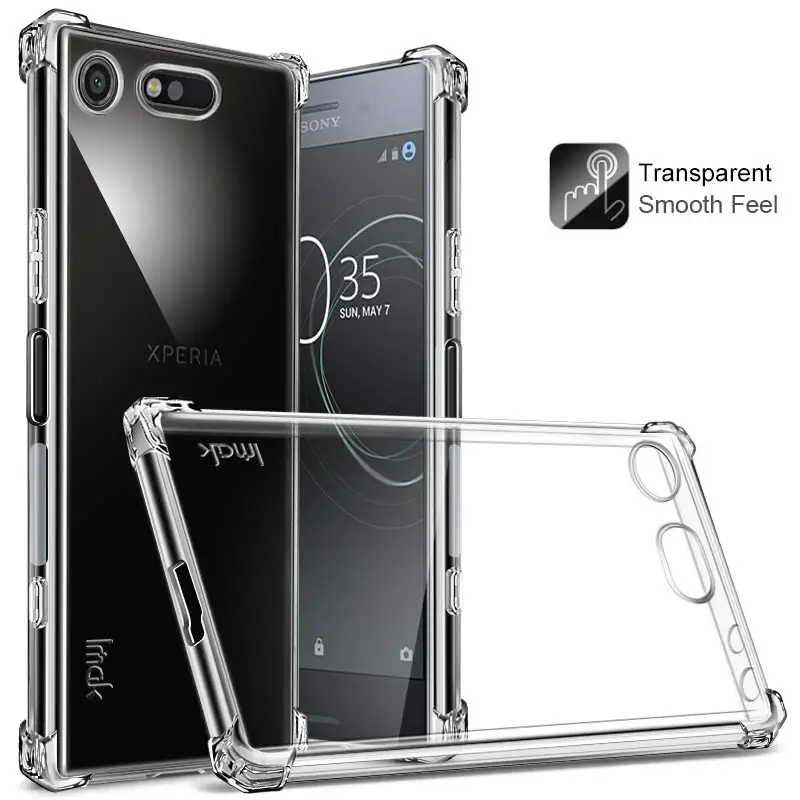 Чехол с подушкой безопасности для Sony Xperia XZ1 чехол защитой экрана IMAK Мягкая