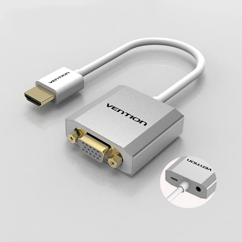 Адаптер Vention HDMI в VGA кабель-конвертер типа Папа-мама для XBOX PS3 4 | Электроника