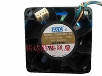 avc db06038b12h p026 dc 12v 2 40a 60x60x38mm server cooling fan