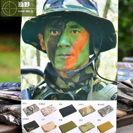 Быстросохнущая вуаль для лица маска из снайперской сетки охотничий шарф