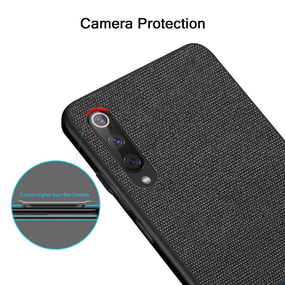 KISSCASE кожаный чехол из ткани для Xiao mi Red Note 7 5A 4X6 Pro Pocophone F1 деловой телефона Xiaomi 9 Se 8