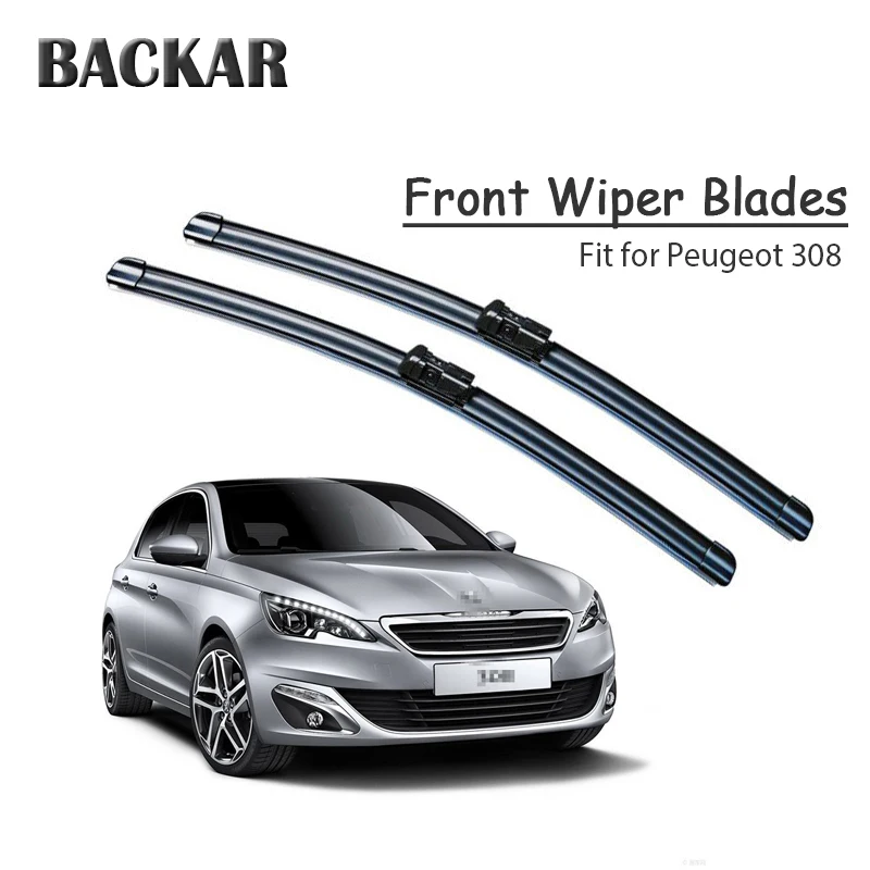 BACKAR автомобиля Elantra Accent Tucson лобового стекла стеклоочиститель для Peugeot 308 T7 T9 CC SW 2018