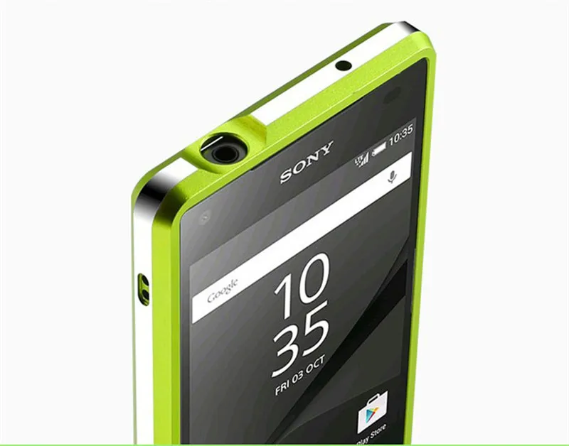 Чехол бампер для Sony Xperia Z5 Mini E5803 Сверхлегкий металлический каркас чехол Compact E5823 4 6