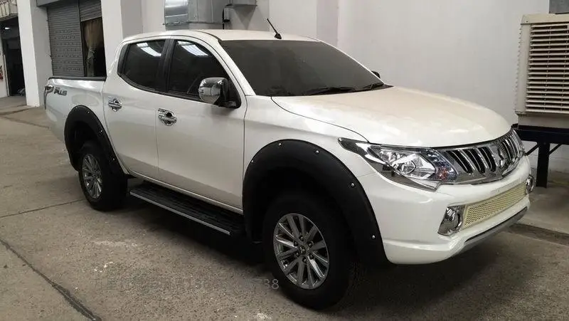 Брызговики для Mitsubishi Pajero Montero Shogun Sport 2014 2018 арки колеса бровей|Грязезащита| |
