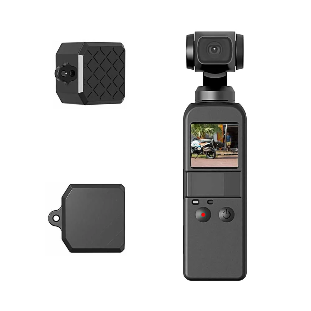 PULUZ 2 в 1 Алмазная текстура мягкий силиконовый чехол Защитный Набор для DJI OSMO