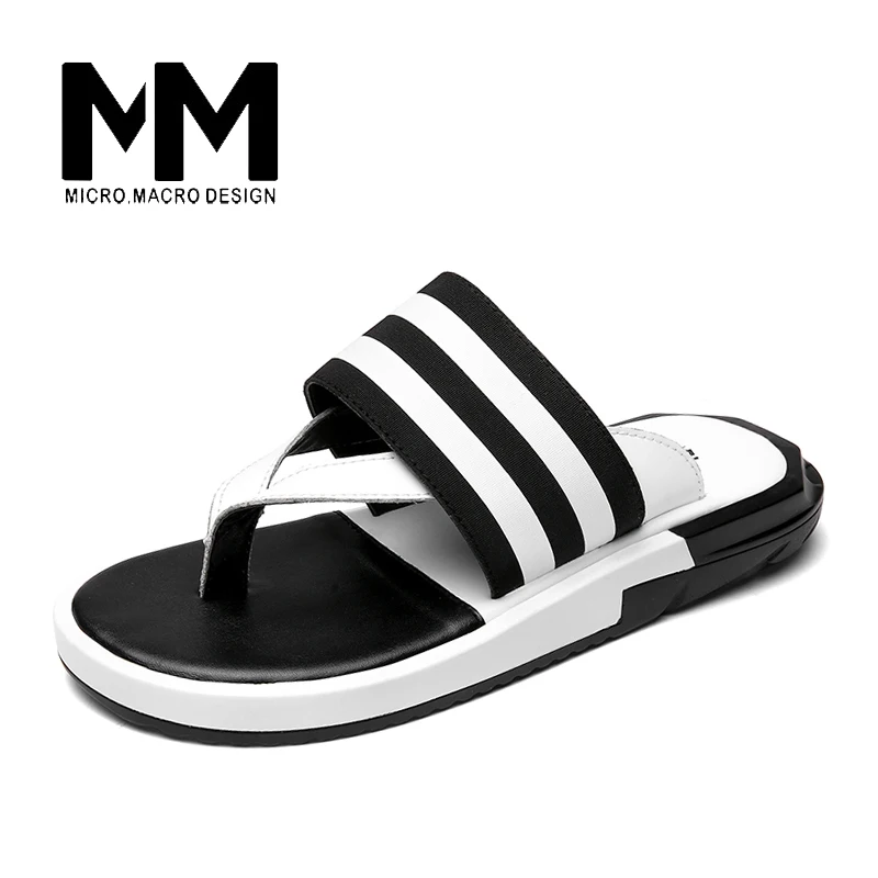 Micro. макро 2017 Для Мужчин's Тапочки летние модные пляжные сандалии обувь для