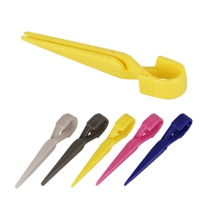 50 шт.упак. Пластик химической завивки волос заколки небольшой Размеры парикмахерские зажимы для окрашивания волос салон парикмахерские инструменты для парикмахерского салона UN025