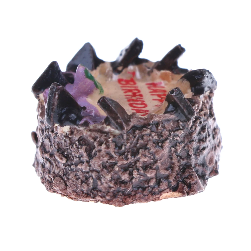 1:12 весы кукольный домик миниатюрный шоколадный пирог для кукол дня рождения