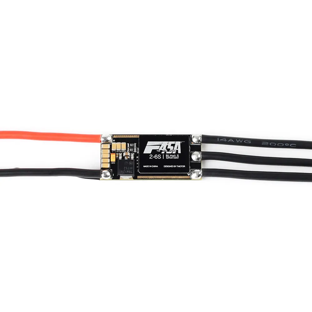 T-мотор F45A V2 45A 3-6S ESC BLHeli_32 Dshot1200 Stm32f501 escobilas Soporte Oneshot Multishot w/ RGB светодиодный запчасти