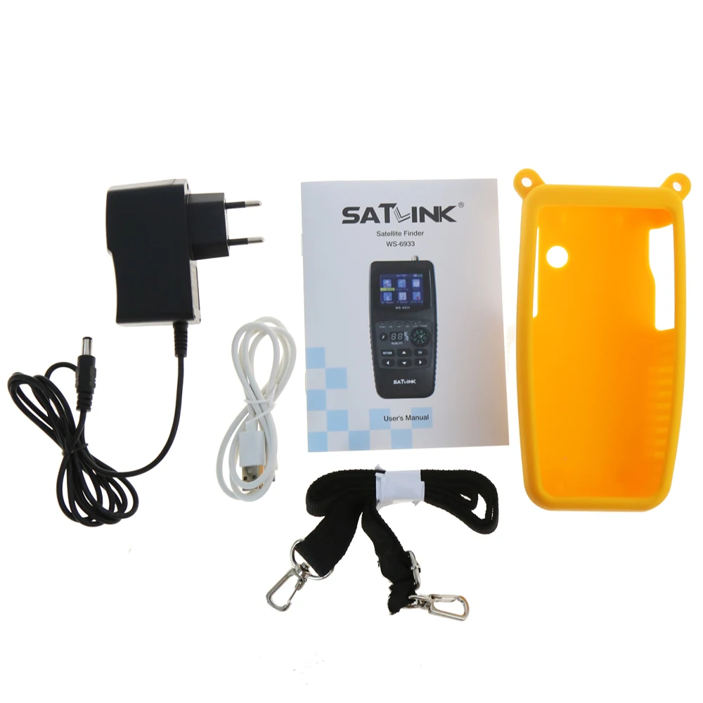 DVB S2 Satlink WS 6933 satfinder спутниковый искатель WS6933 2 1 дюйма ЖК дисплей Дисплей S FTA C & Ку