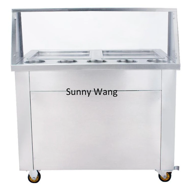 2018 лучшая 40 градусов машина для жареного мороженого приготовления