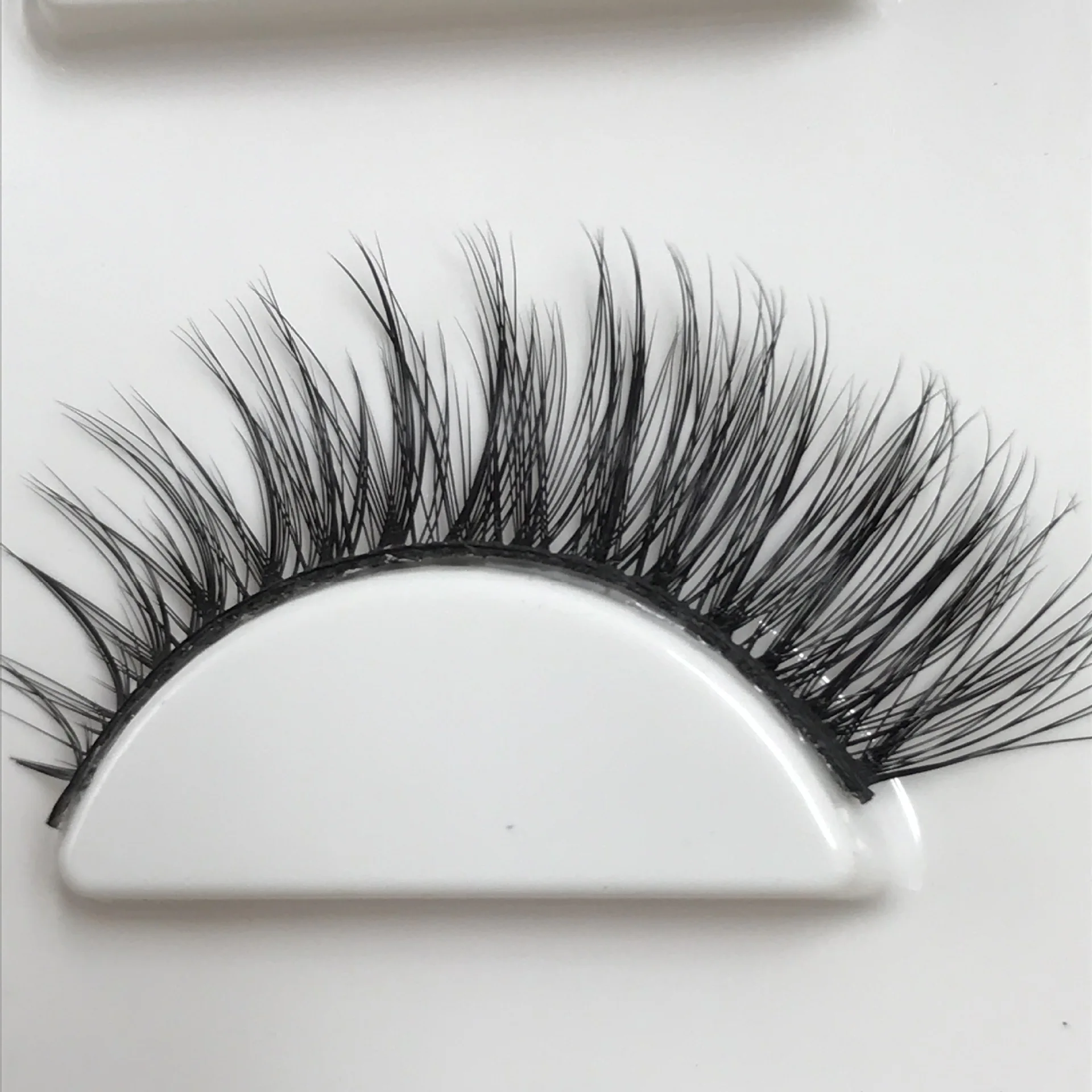 3D накладные ресницы чисто Искусственные импортные из фибры SD 63|Накладные