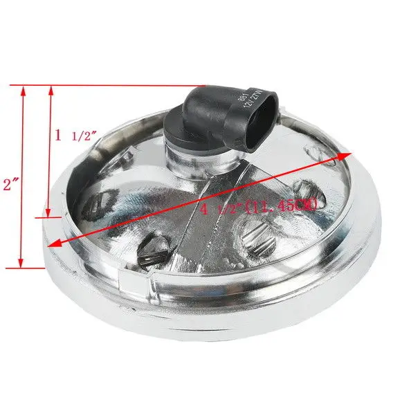 TCMT мотоцикл пластиковый корпус прозрачный стеклянный объектив 12 В