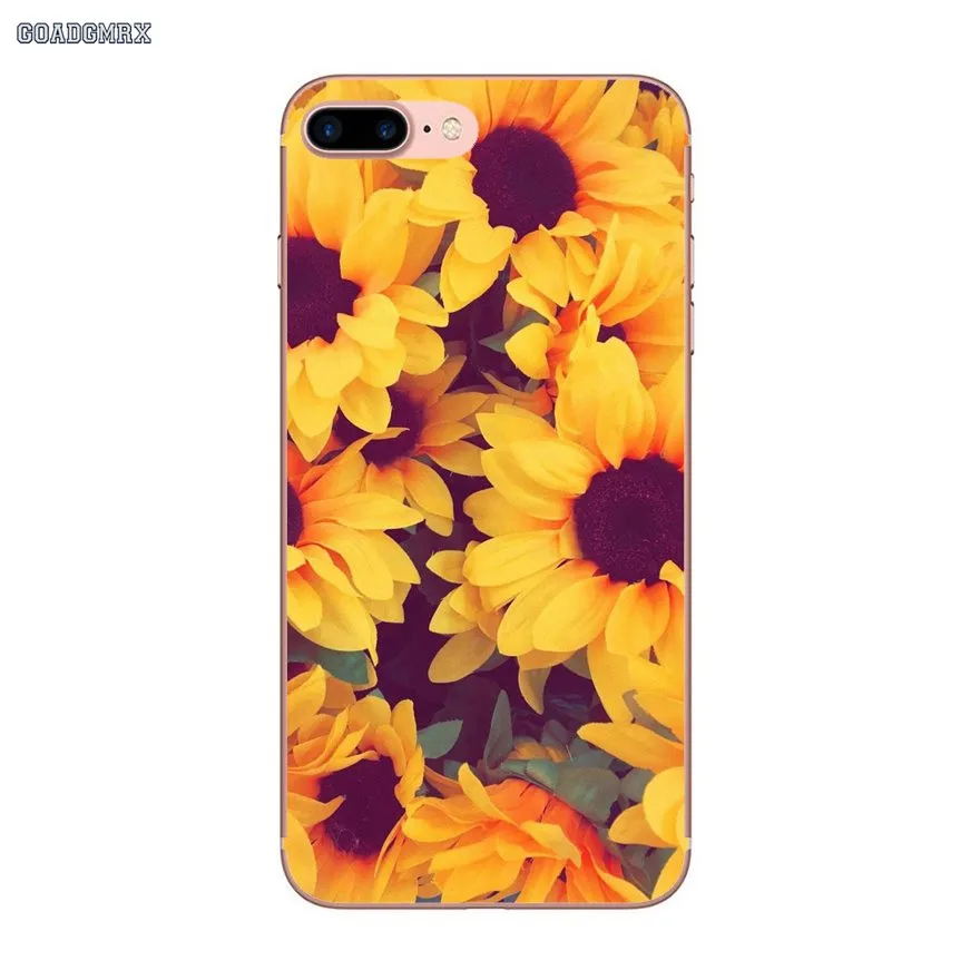 Чехол из ТПУ Pretty Daisy Sunflower для Xiaomi Redmi 2 S2 Note 6 7 6A Mi 8 Lite 9 SE Pro Max 3 Mix S Pocophone F1 | Мобильные