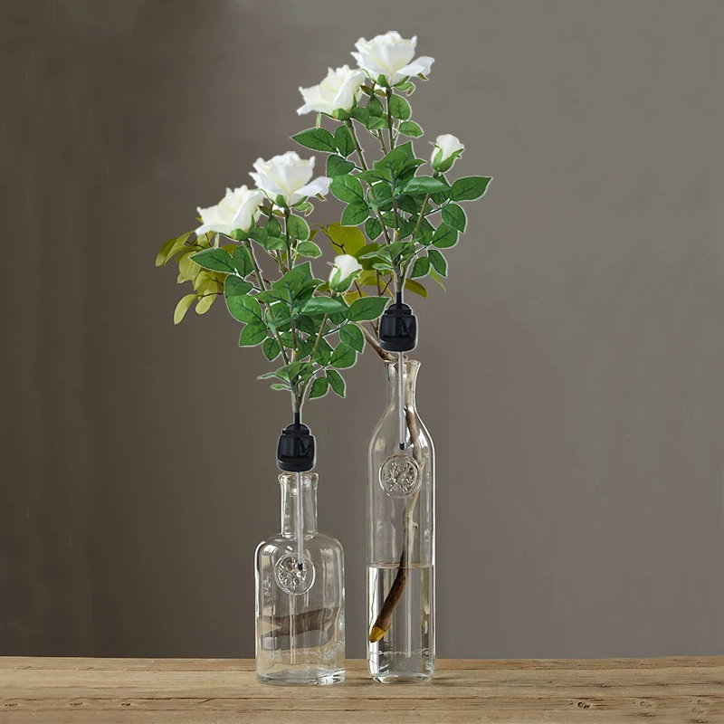 3 Roses Solar light Perfect quality LED Outdoor lighting Powerful solar panel garden Flower lights Insertable foot | Освещение