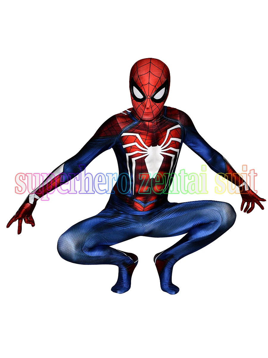 Новинка PS4 Insomniac костюм Человека-паука игра Человек-паук Полный корпус зентай для