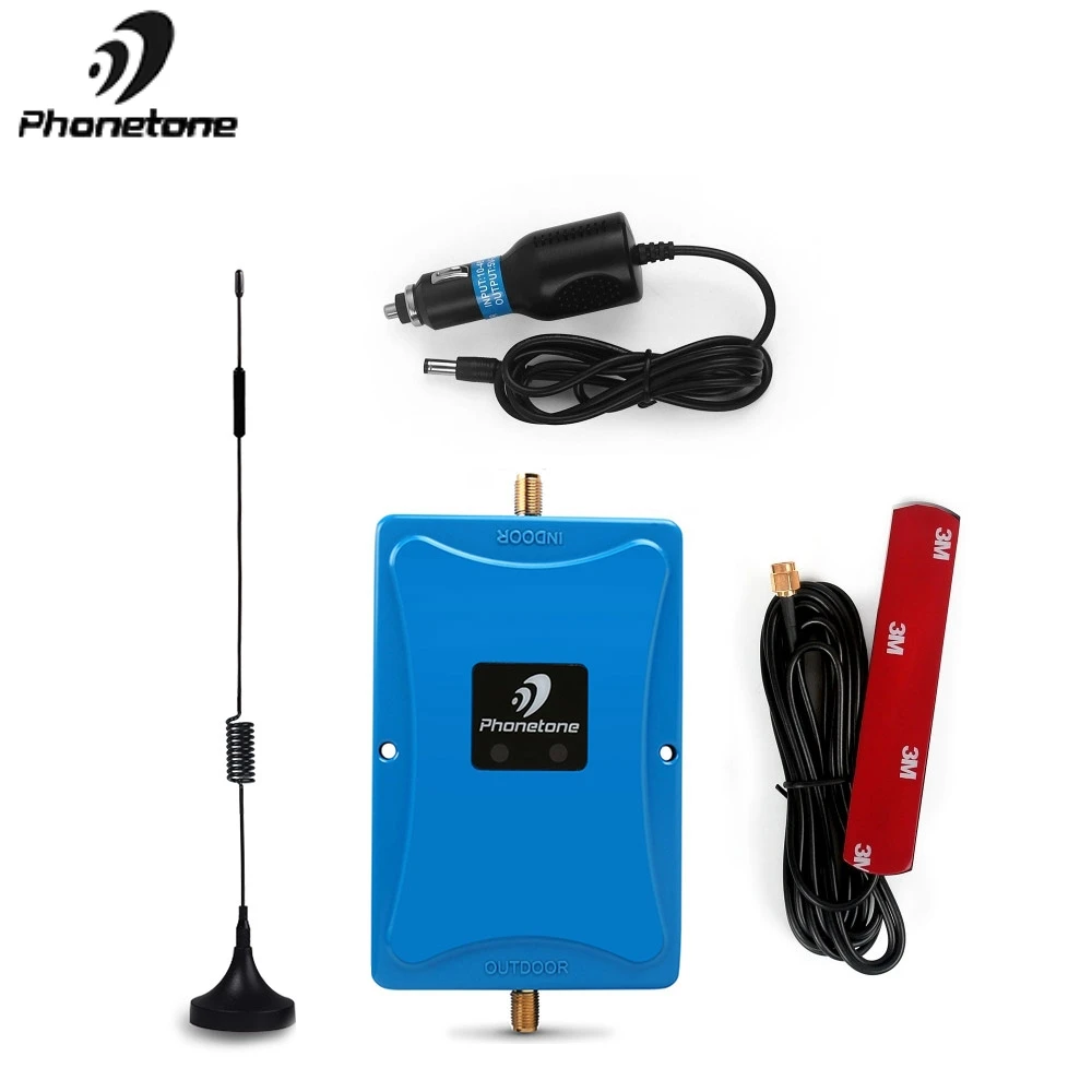 

Dual Band Cellular Signal Booster 850/1800MHz Band 5/3 2G 3G 4G LTE GSM Repeater Voice Data 45dB Amplifier Antenna For car Use