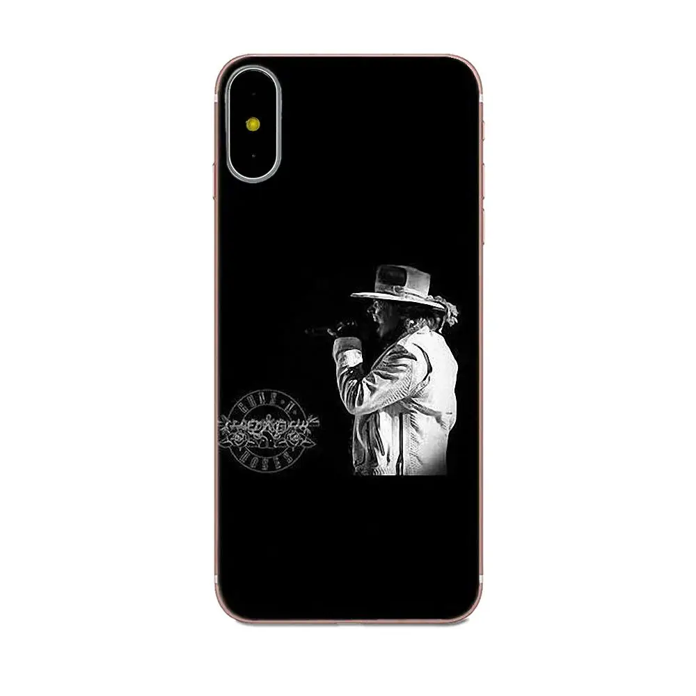 Мягкий оригинал для Apple iPhone 4 4S 5 5C 5S SE 6 6S 7 8 Plus X XS Max XR Guns N Roses|Чехлы-накладки| |