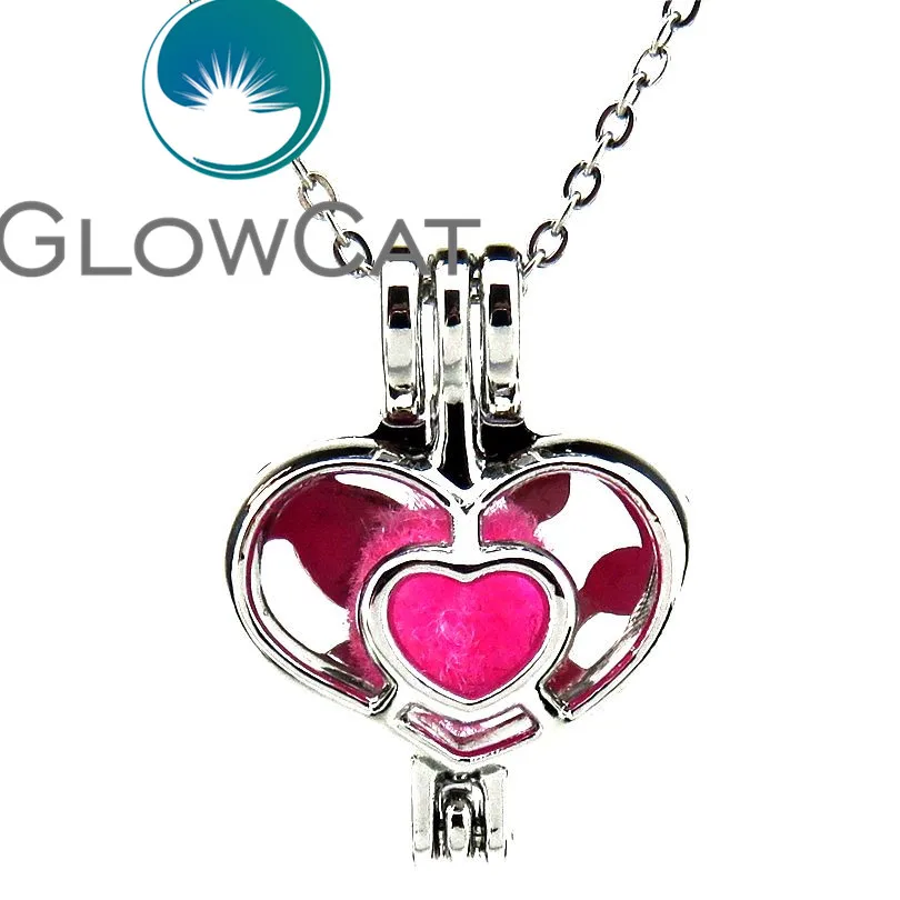 GLOWCAT KK607 розы в сердце бусины клетка эфирных масел аэрозольный распылитель для