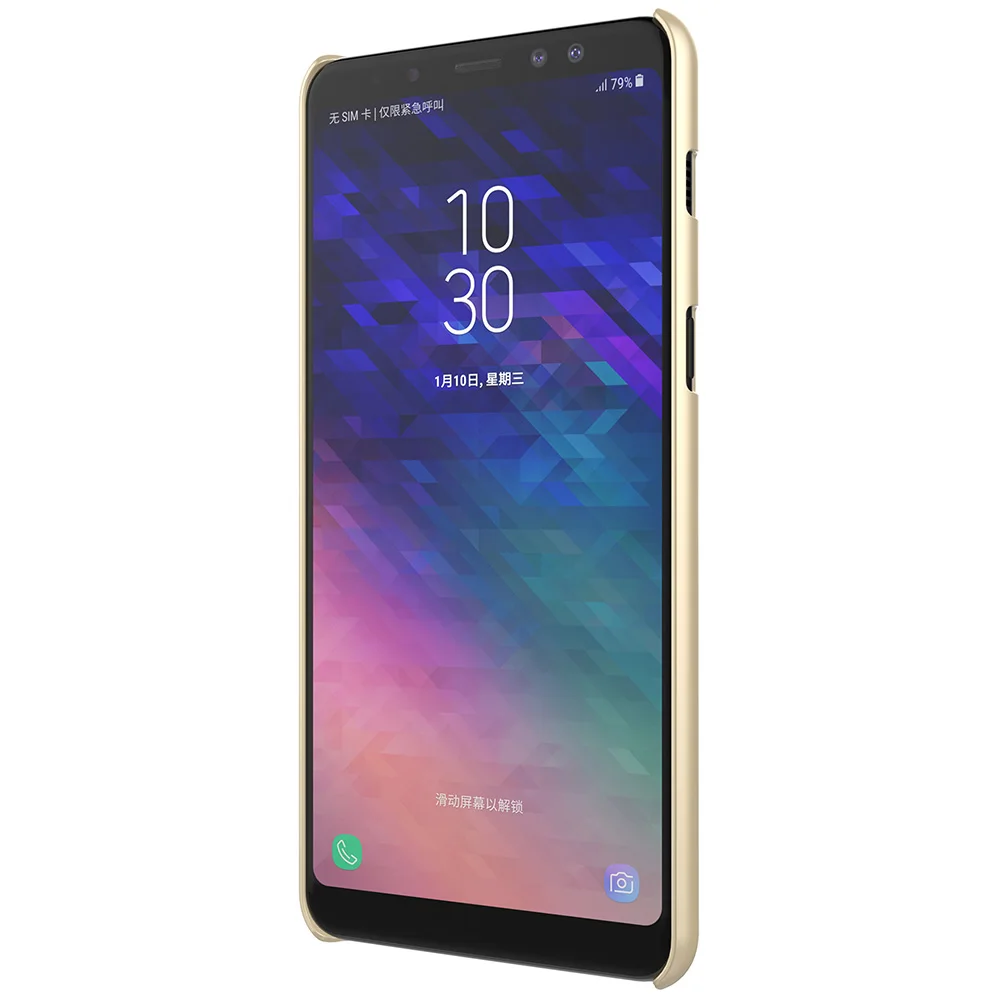 Чехол Nillkin Air для samsung Galaxy A8 2018 твердый чехол + защитный телефона s задняя крышка|case