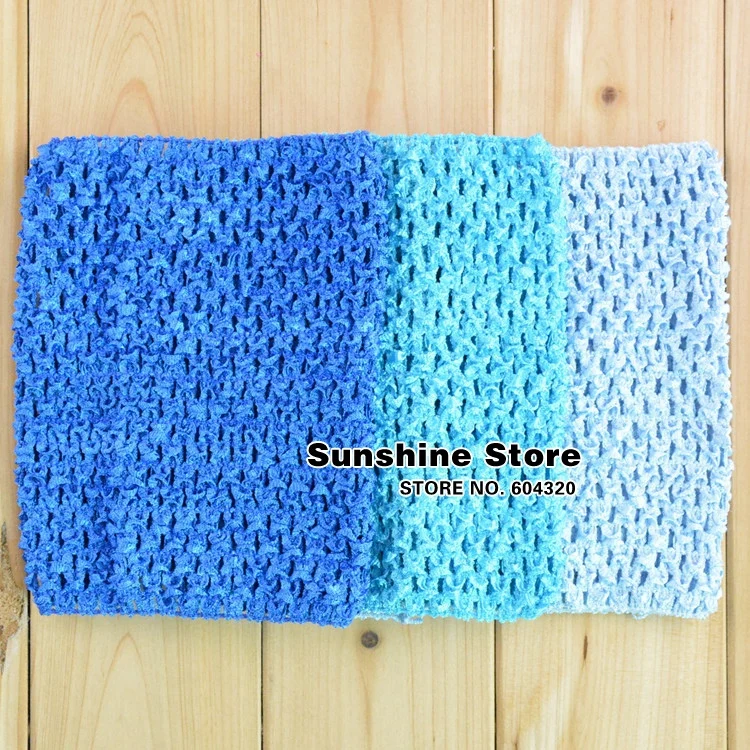 Эластичное вязаное крючком превосходные повязки на голову для юбки пачки и топы