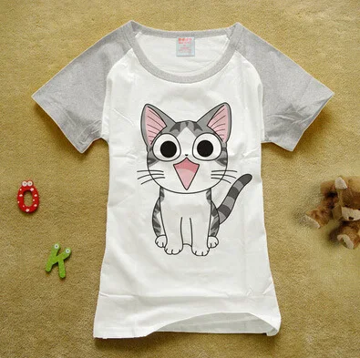 Аниме Chi's Sweet Home Chi модная Милая футболка унисекс для косплея 12 цветов бесплатная