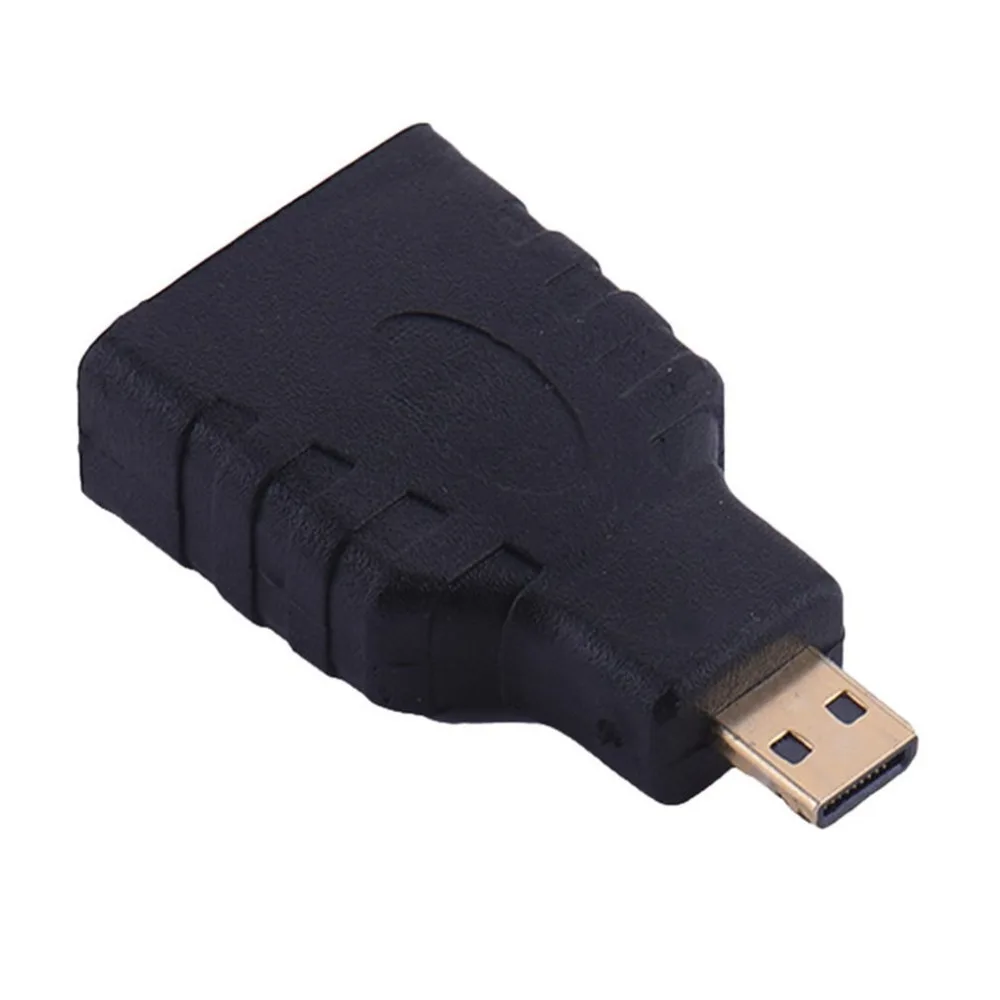 HDMI for Micro HDMI+ HDMI to Mini Gold Plated Converter HD Connector Extension Adapter for Video TV for Xbox 360 HDTV 1080P