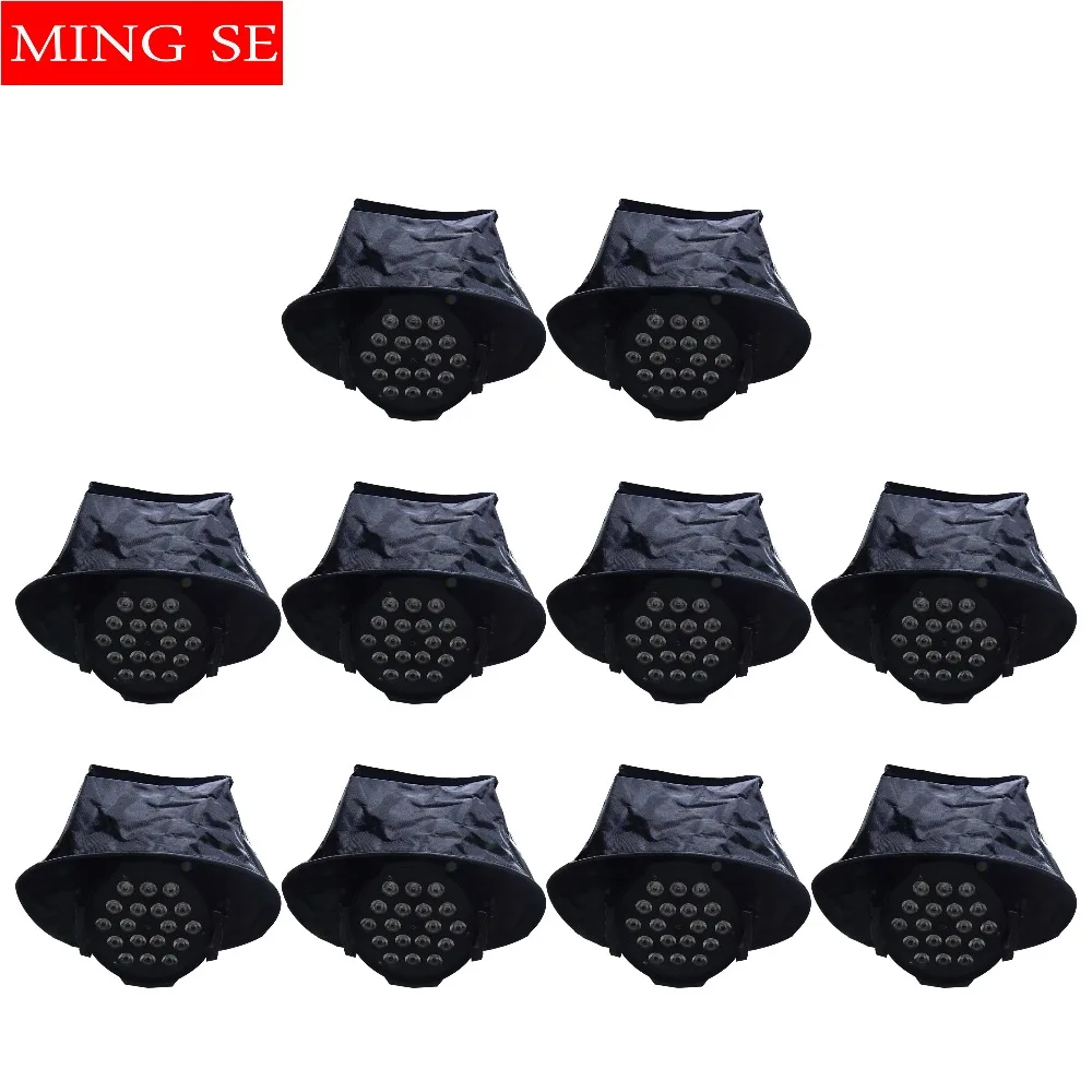 

20pcs/lots light Rainproof cover 54x3w 18x12w 24X12W Led par Rainproof cover stage lights Covers professional DJ equipment