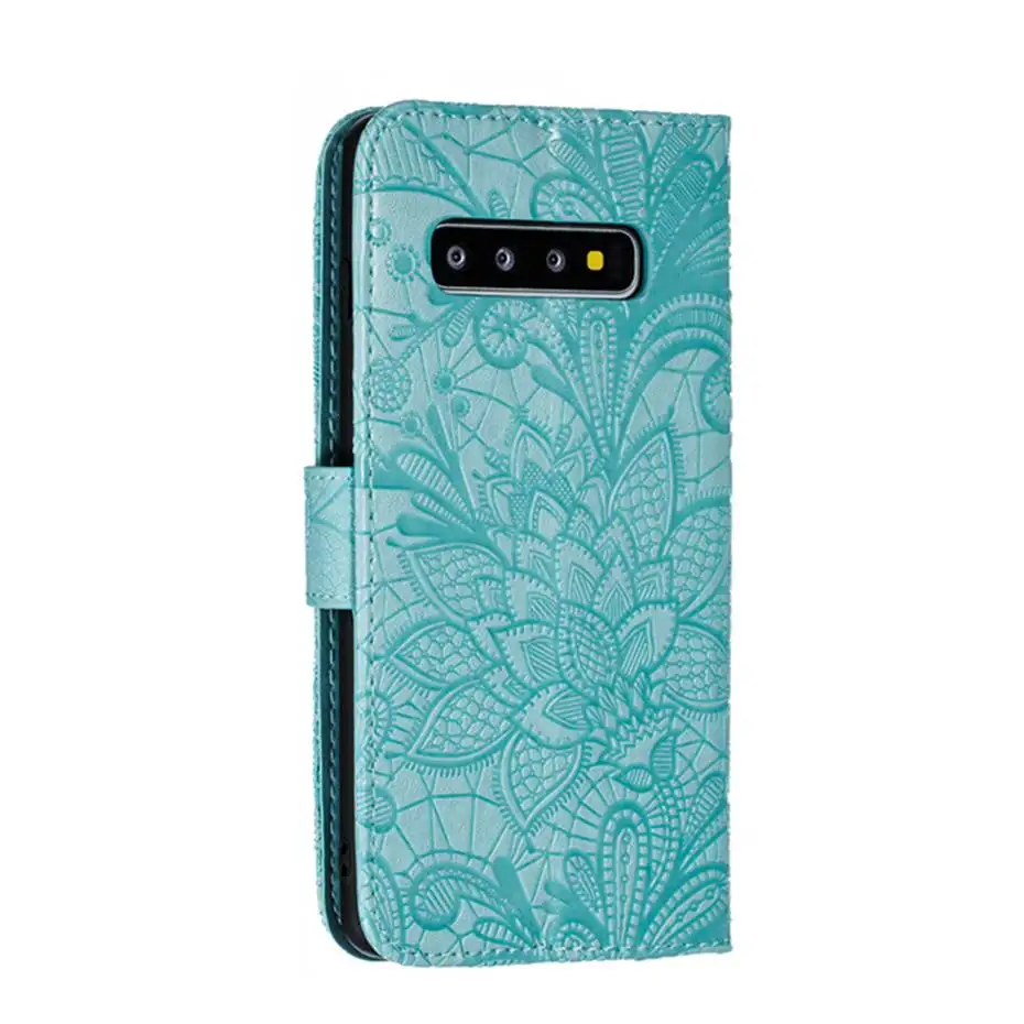 Флип-чехол из искусственной кожи для Samsung Galaxy S10 E чехол-бумажник 5G S9 A5 A6 A7 A9 J4 J6 2018