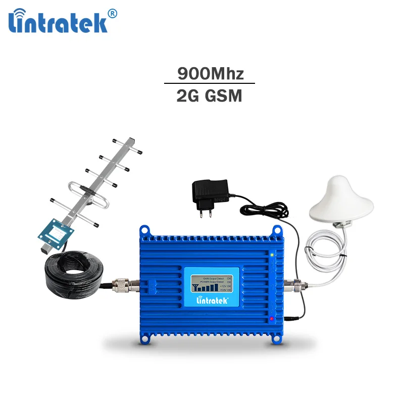 Lintratek бустер усилитель сотовой связи 900Mhz gsm репитер 3g звука - Цена: 3890.73