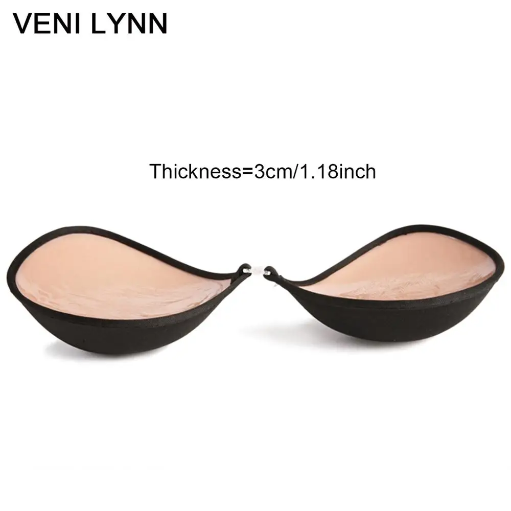 VENI LYNN 3 см бюстгальтер с толстой губкой открытой спиной и без бретелек