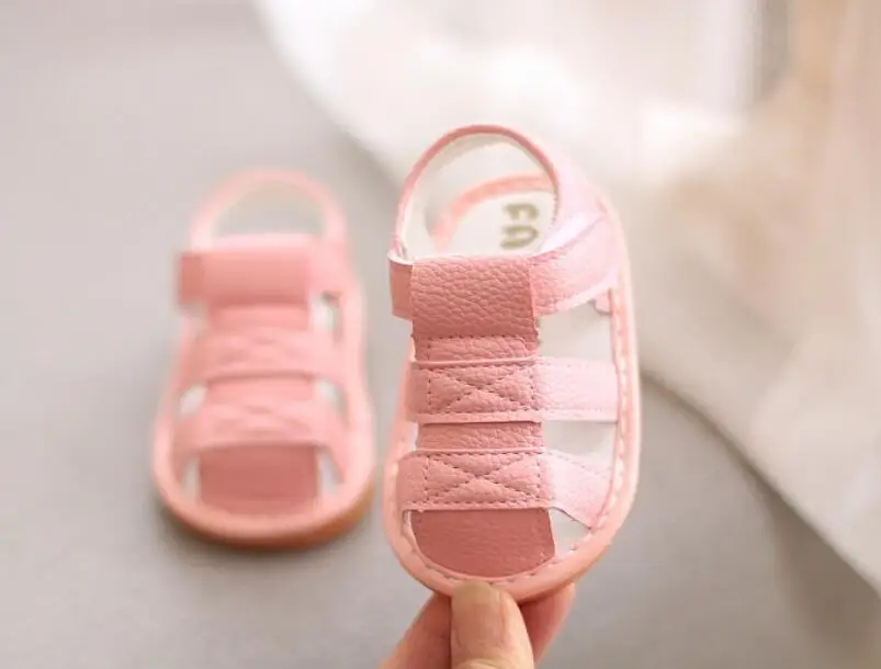 New baby sandals boys 0-1-2 years old soft bottom non-slip children's summer shoes toddler called |