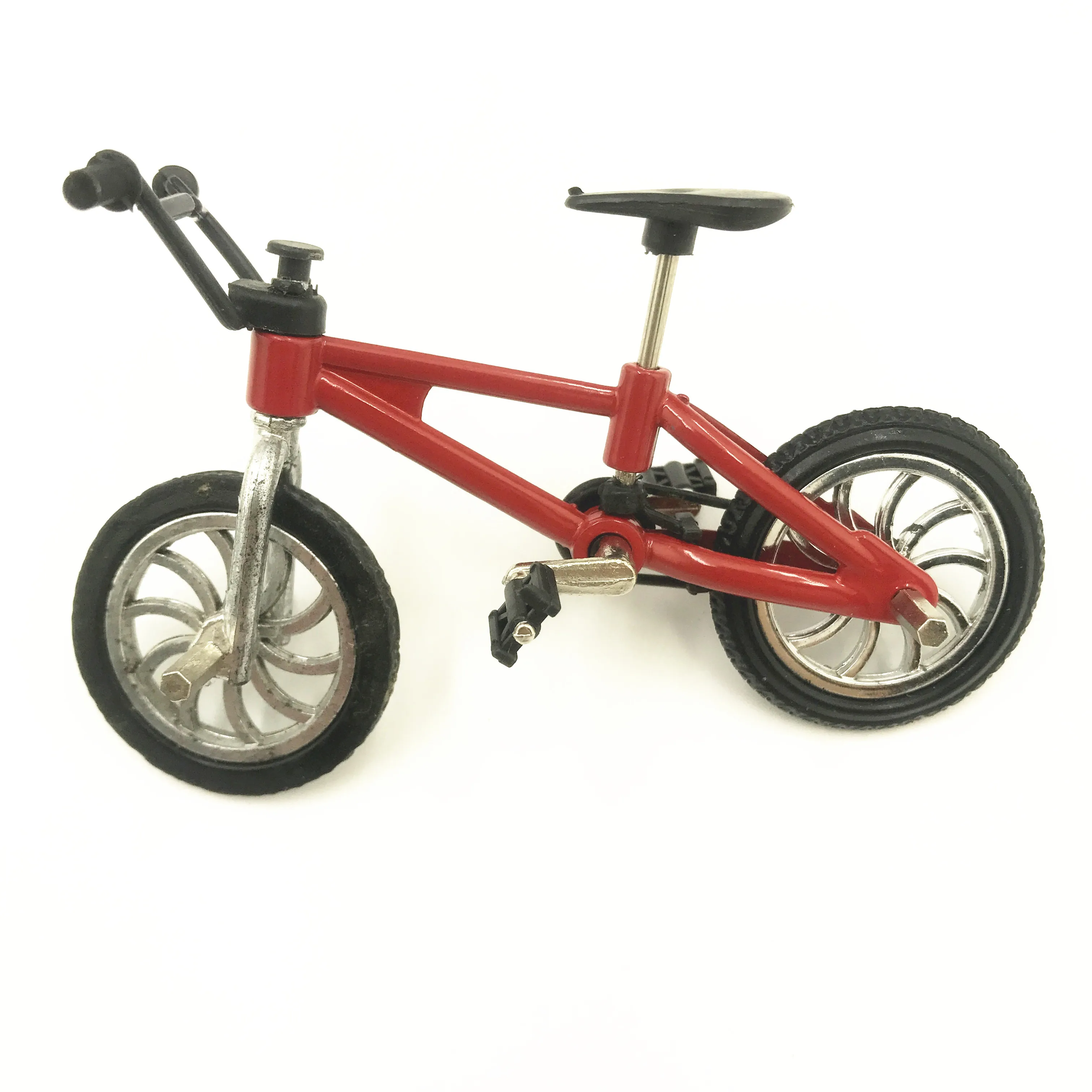 Игрушечные велосипеды на палец с тормозным тросом синий имитирующий BMX велосипед