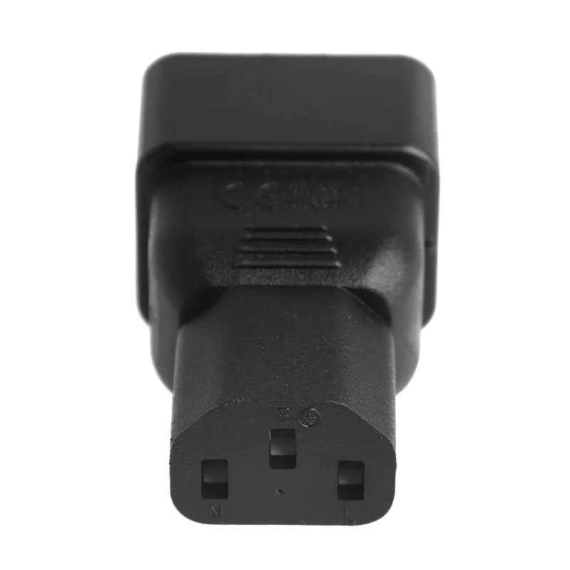 Штепсельная Вилка OOTDTY IEC 320 3 Pin C13 Female To C20 переходник для источника питания переменного тока новинка