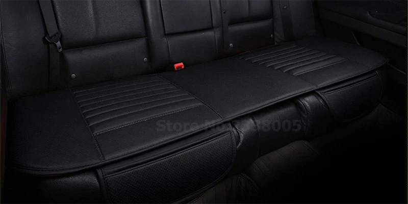 1pcs back black Всесезонные универсальные подушки для автомобильных сидений, автомобильные Чехлы для Toyota Camry Corolla RAV4 Civic Highlander - Название цвета: 1pcs back black