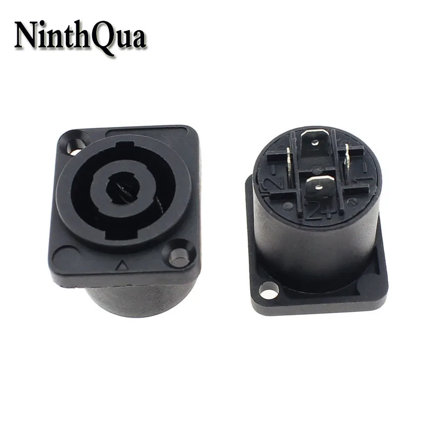 NinthQua 1 шт. 4Pin XLR аудио разъем MIC Женский Джек профессиональная Колонка для караоке