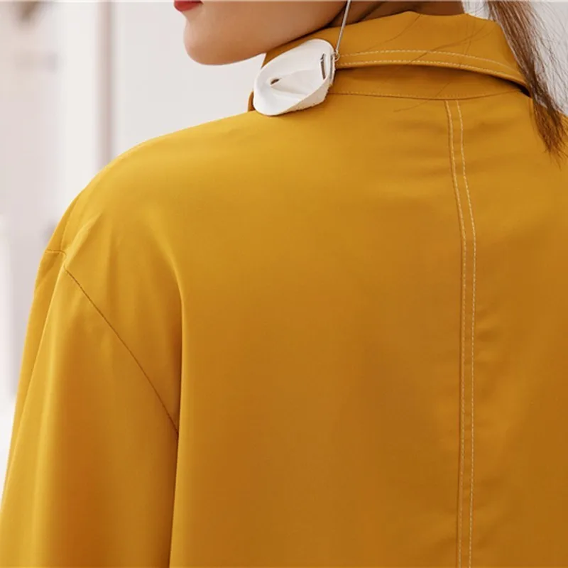 TWOTWINSTYLE, асимметричное платье-рубашка, женское платье-фонарик с длинным рукавом, плиссированное платье с подолом, женская модная одежда,, осенняя Новинка
