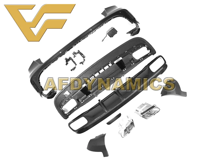PP полный комплект тела со всеми аксессуарами, подходящими для Benz 14-18X156 GLA класс GLA180 GLA200 GLA220 GLA250 обновление до GLA45