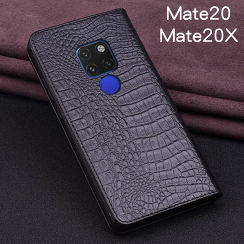 Для Huawei Mate 20Pro чехол из натуральной кожи чехлы для 20 Роскошный телефона сумка 20X