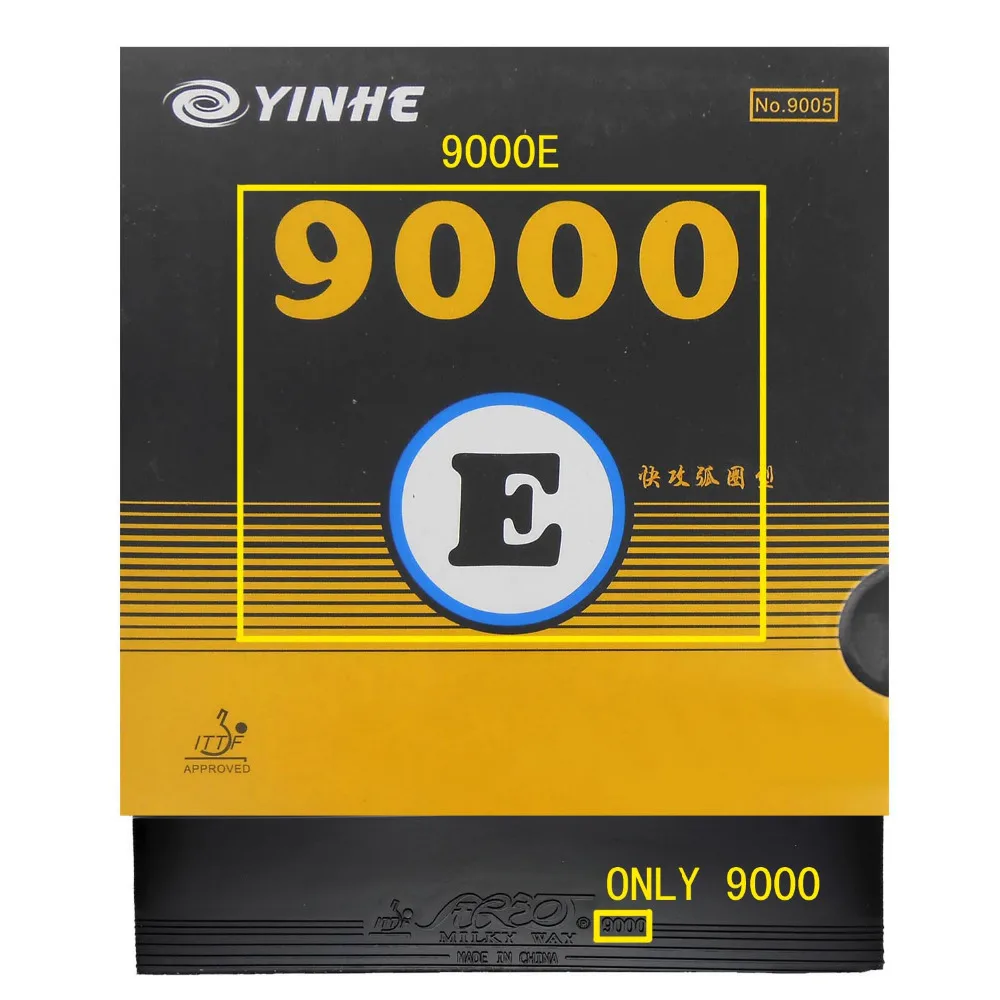 Pro настольный теннис пинг понг Combo ракетка Galaxy YINHE N9s + 2 шт. 9000E длинные для