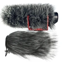 profession microphone furry wind cover mic muff for rode videomic go microphone recording shotgun recorder new style hn 17