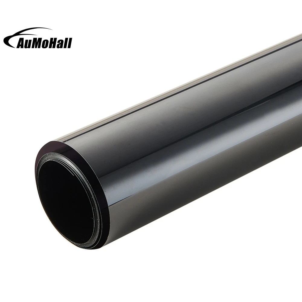 50*300cm Black Window Tint Film Glass 16% Roll 2 PLY House Commercial Tinting Protection UV+Insulation Car Side Window Tint Film