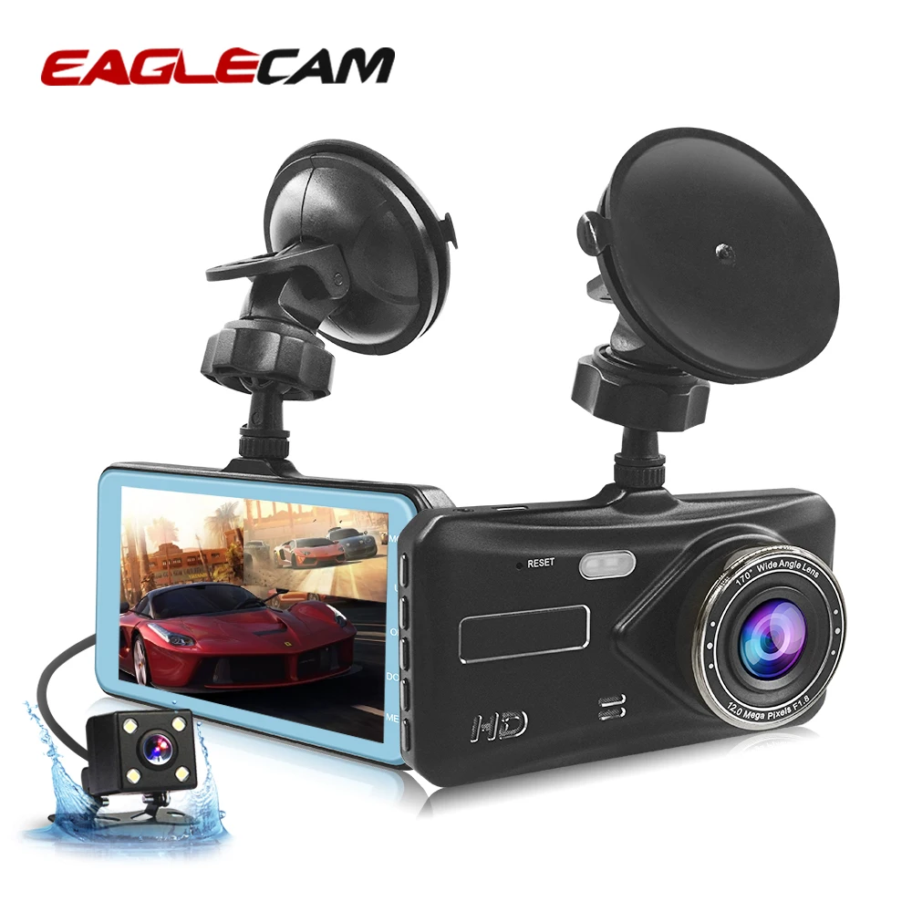 Автомобильный видеорегистратор линза для двойной камеры Full HD 1080P 4 &quotips